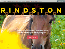 Tablet Screenshot of grindstonestables.com